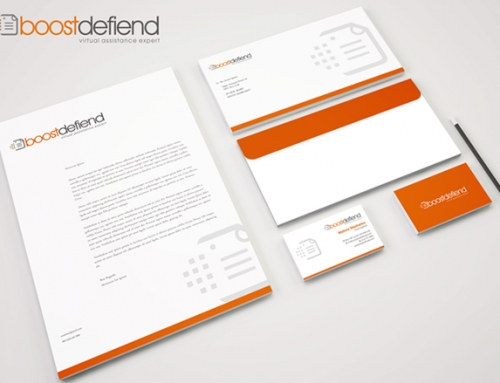 Boost Stationery Design